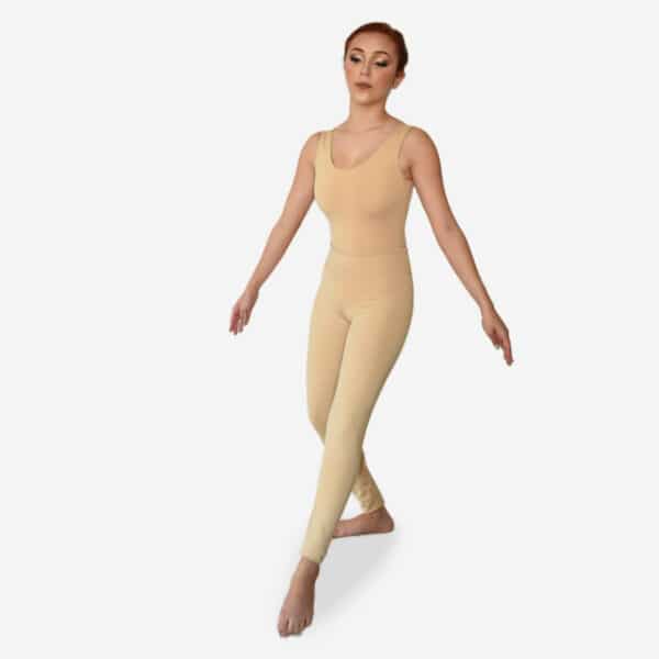 LEGGING BEGE - Roupas de Dança Ministerial - Estilo Dança