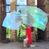 bandeira holografica 2 - Roupas de Dança Ministerial - Estilo Dança